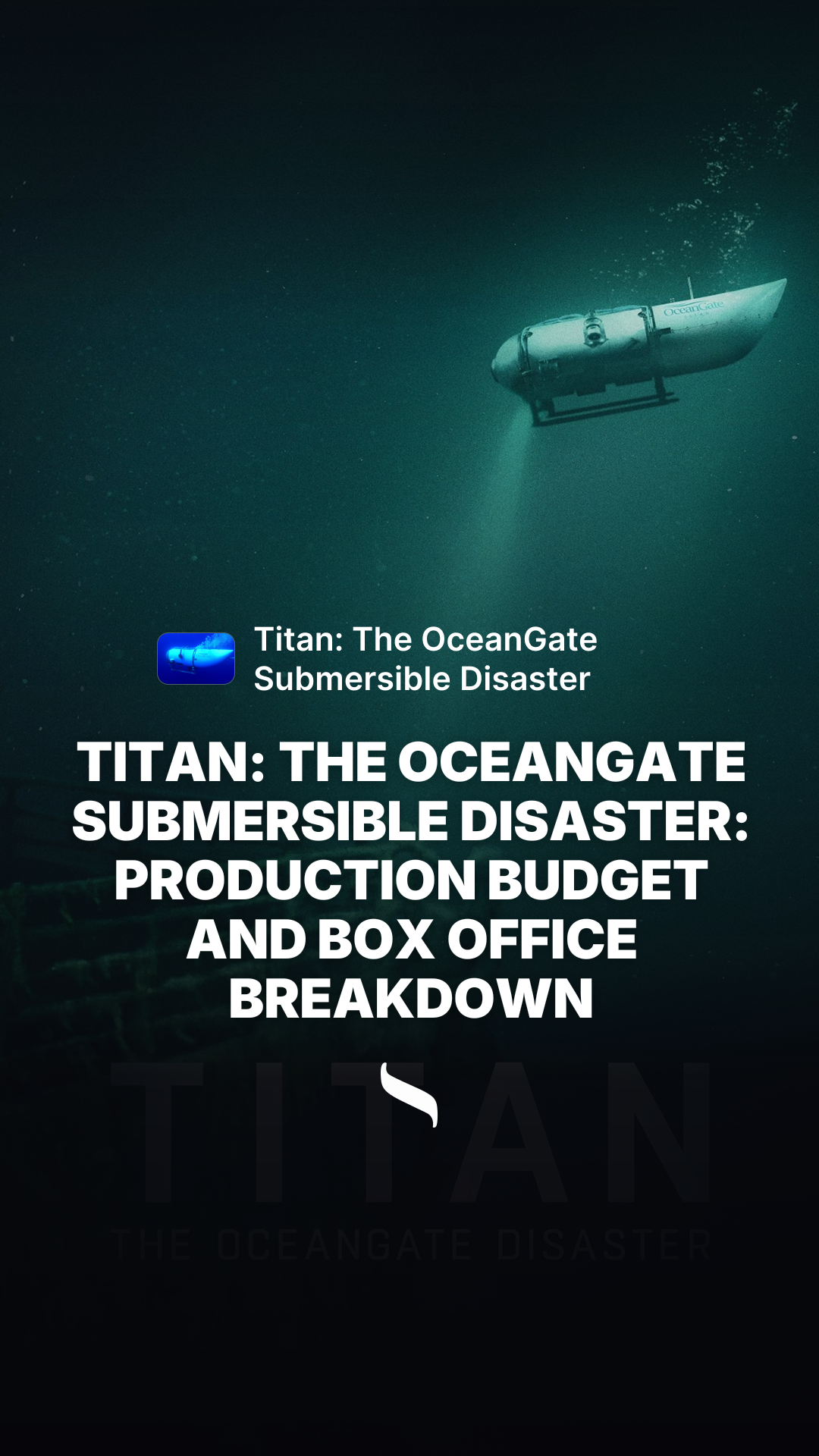 Titan: The OceanGate Submersible Disaster (2025) share card