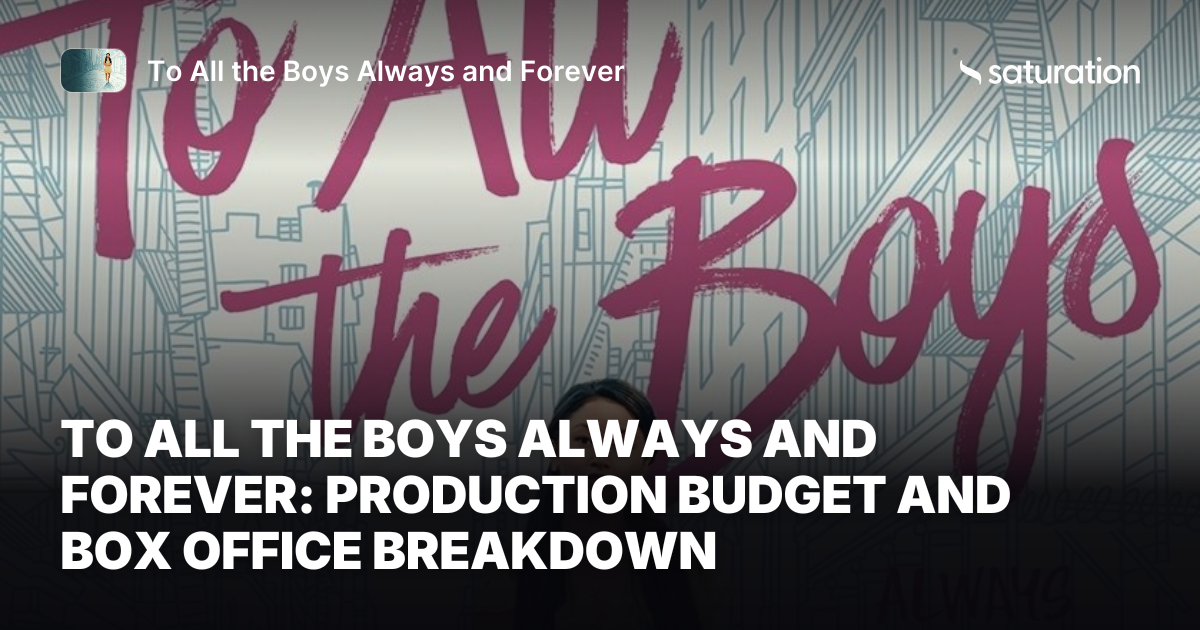 To All the Boys Always and Forever share card