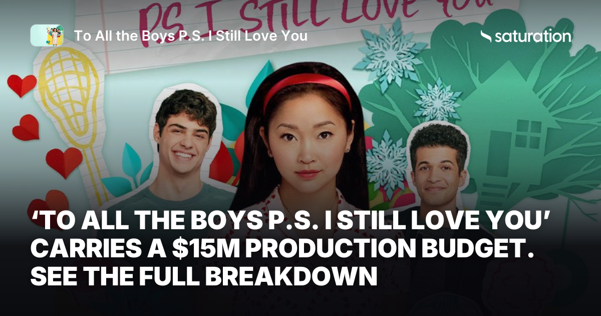 To All the Boys P.S. I Still Love You share card