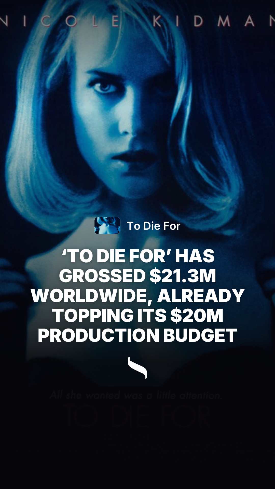 To Die For (1995) share card