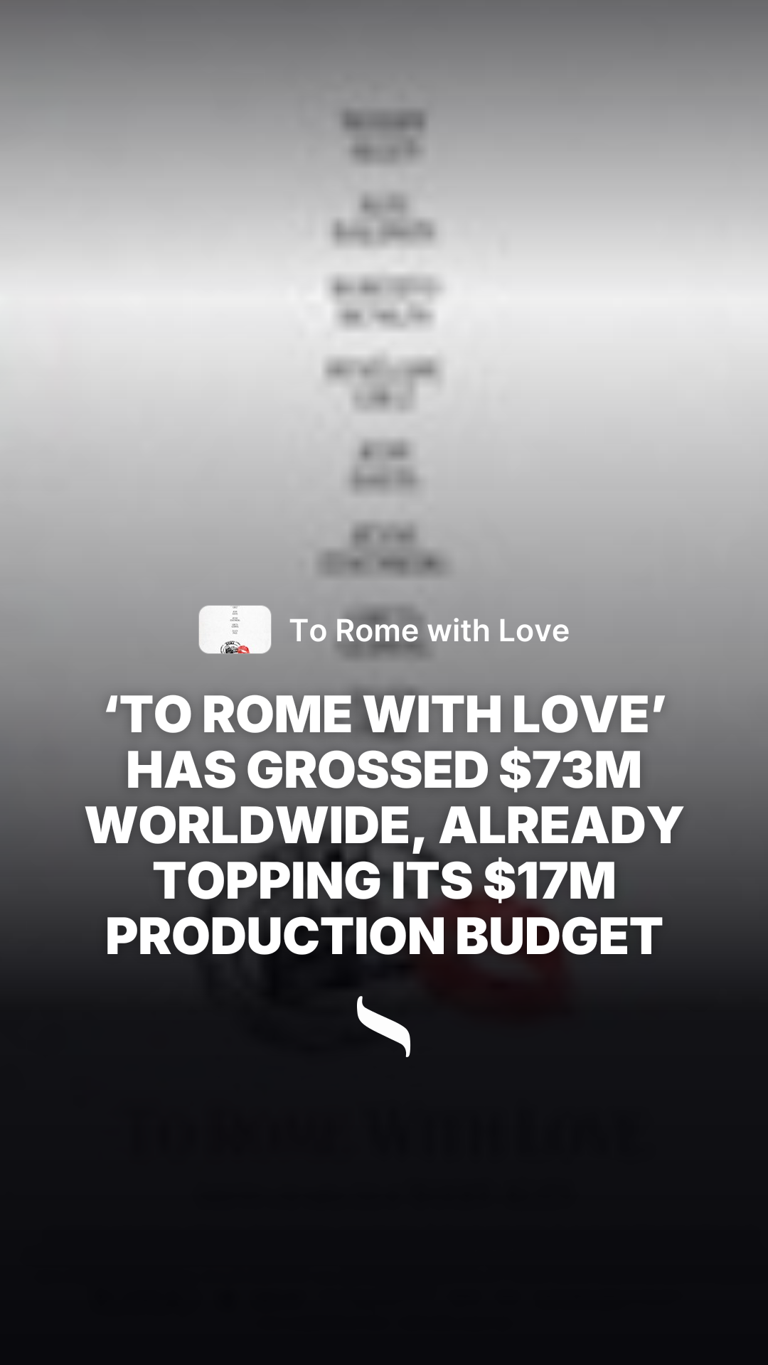 To Rome with Love (2012) share card