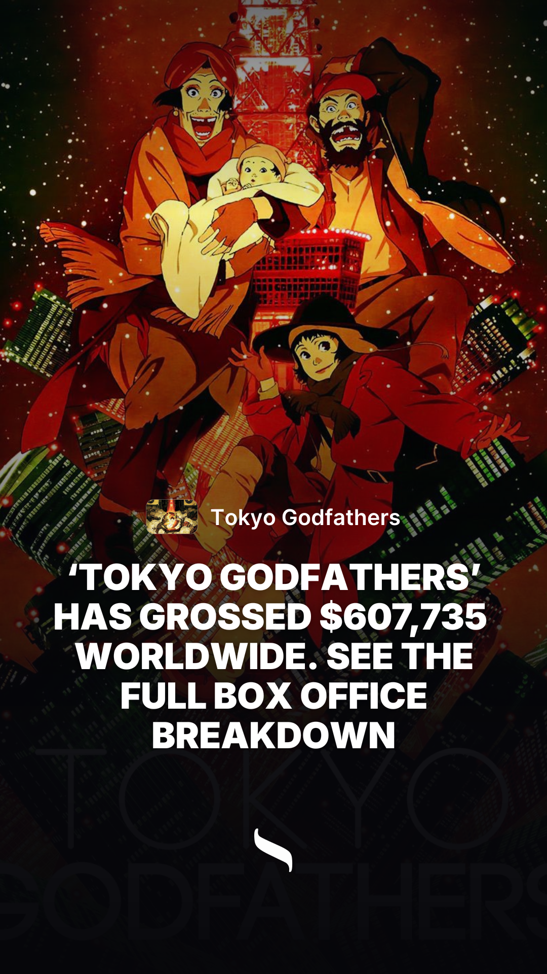 Tokyo Godfathers share card