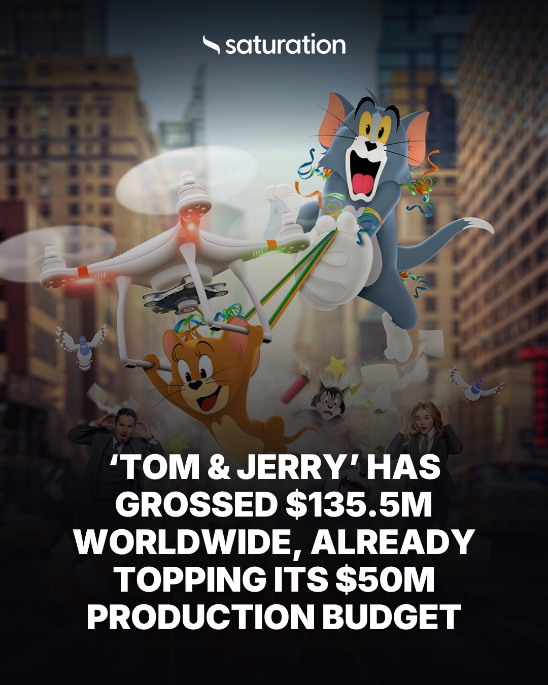 Tom & Jerry share card
