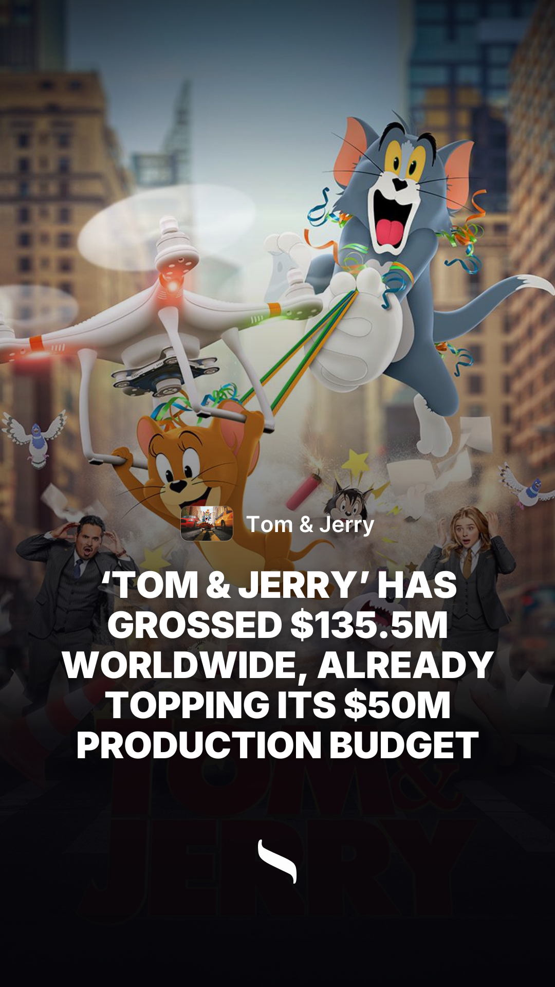 Tom & Jerry share card