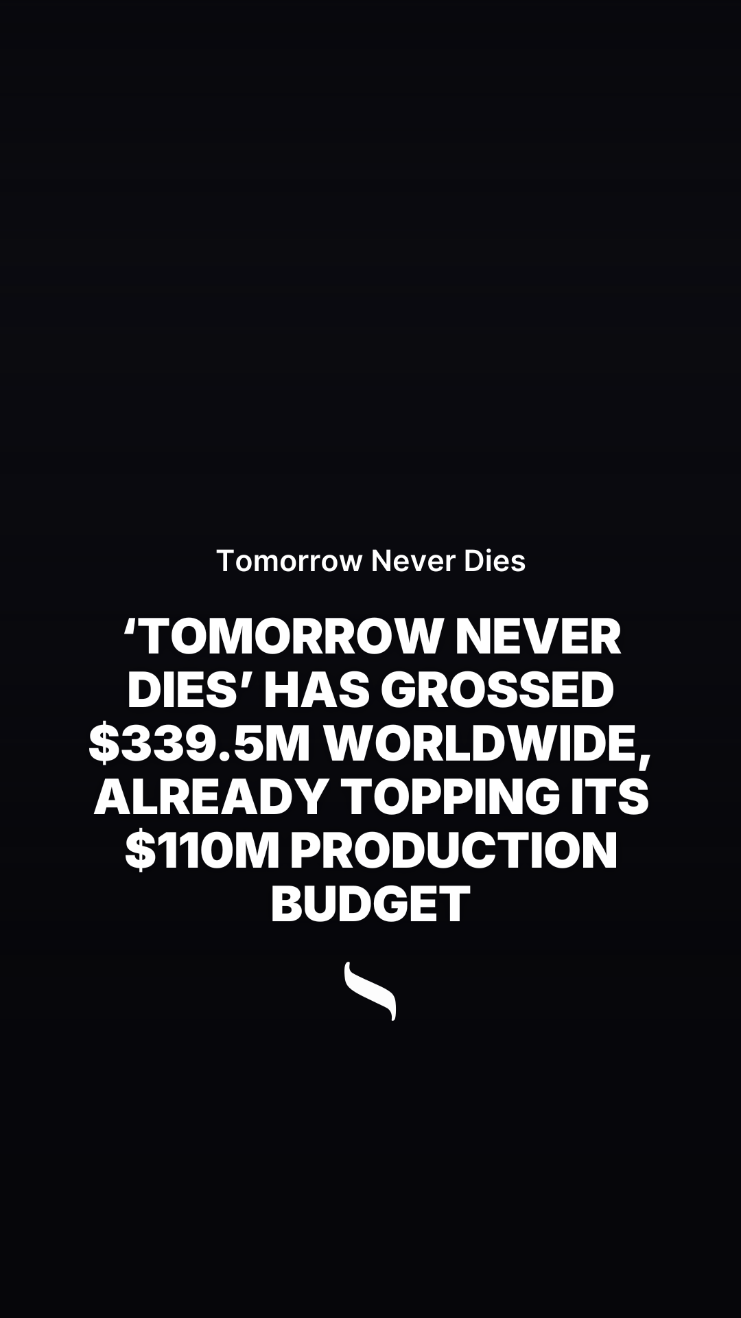 Tomorrow Never Dies (1997) share card