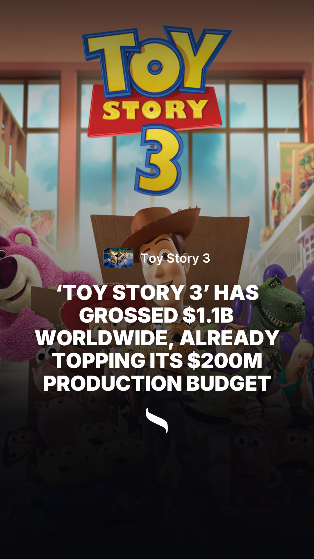 Toy Story 3 share card