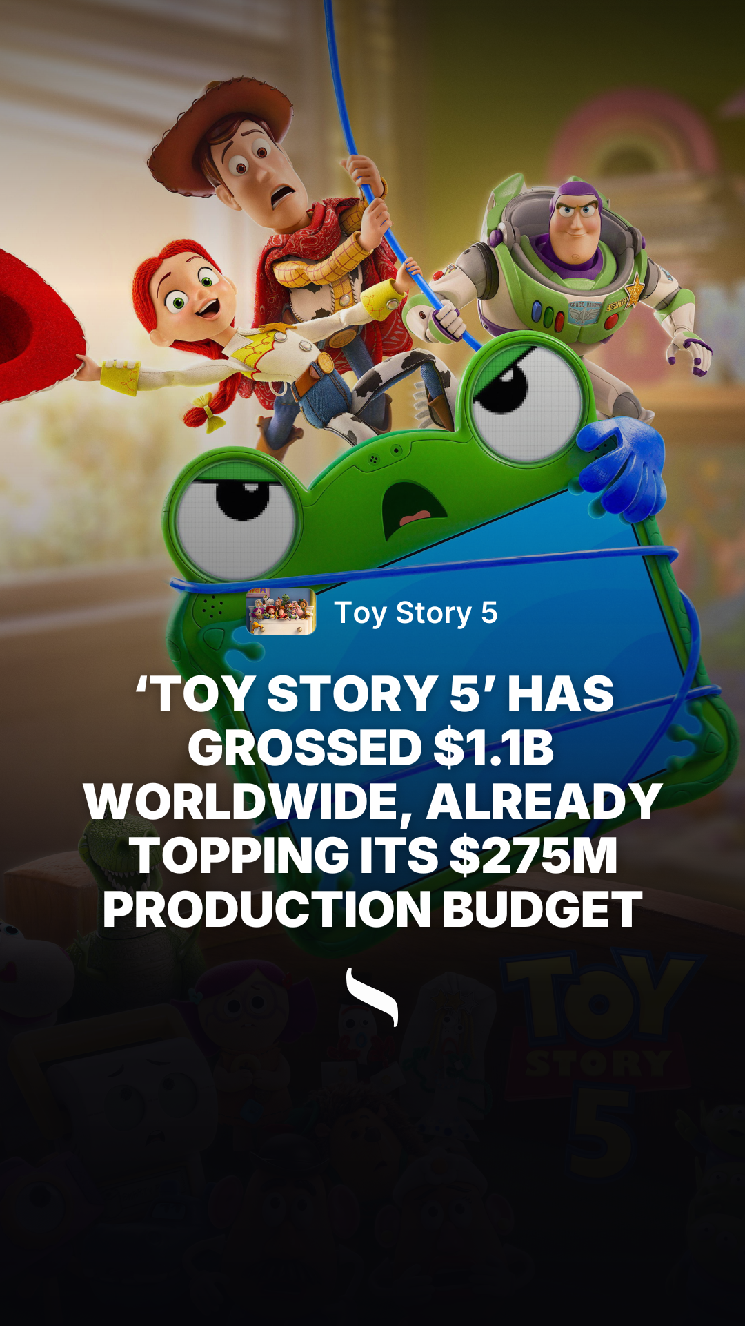 Toy Story 5 share card