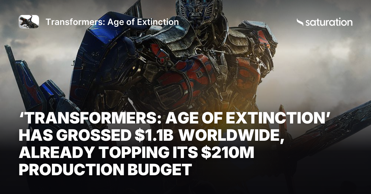 Transformers: Age of Extinction share card