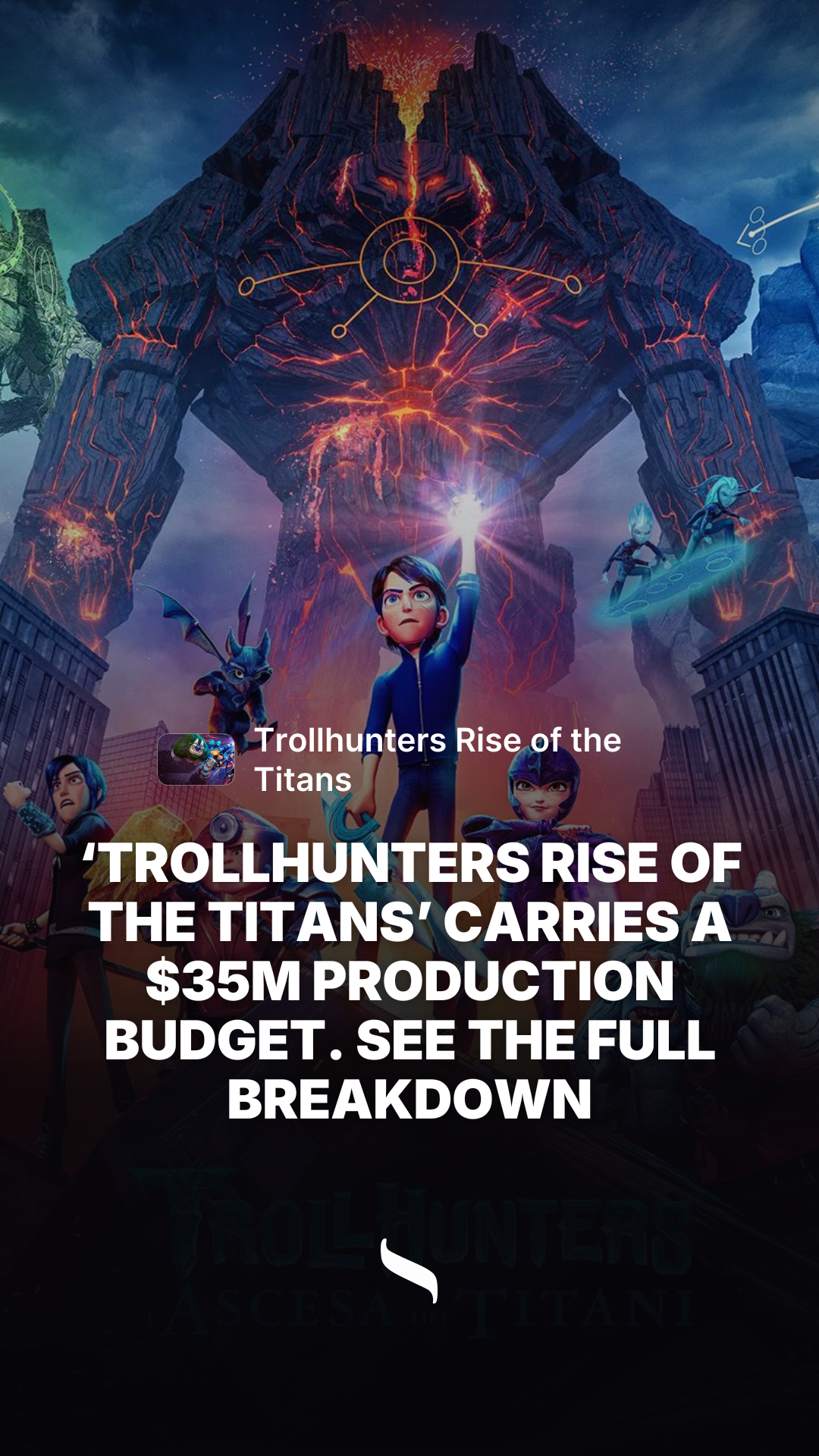 Trollhunters Rise of the Titans share card