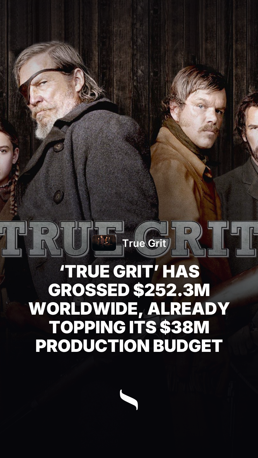 True Grit share card