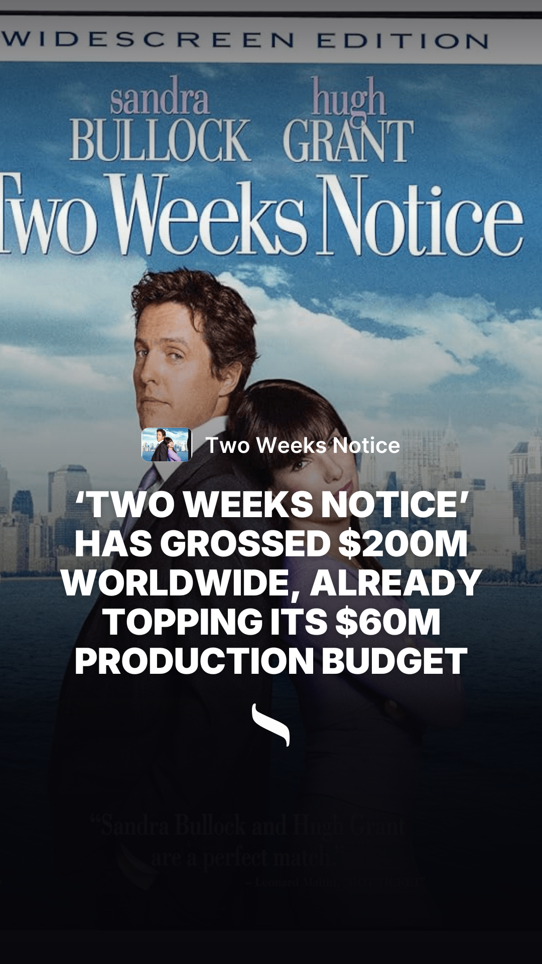 Two Weeks Notice share card
