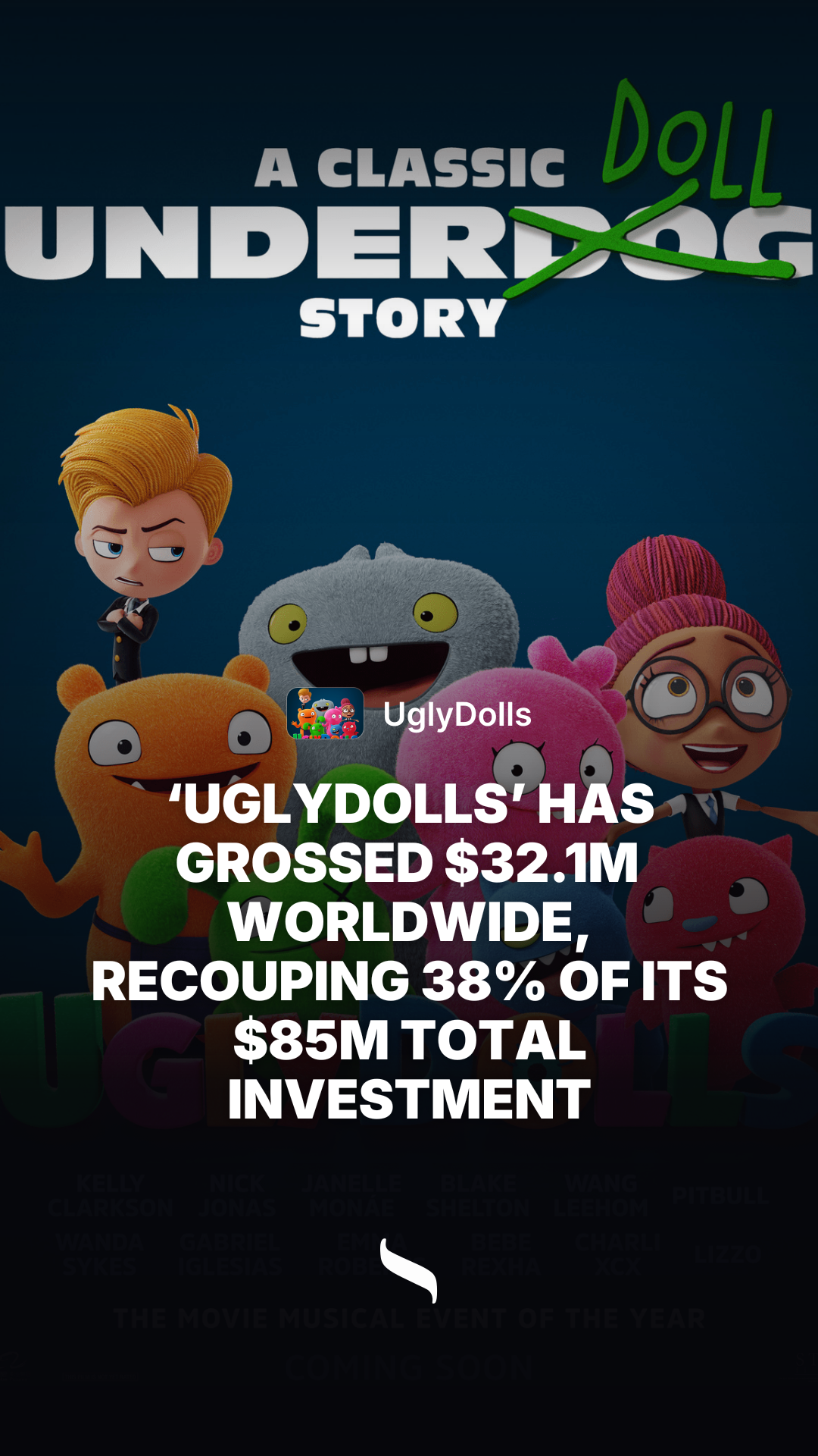 UglyDolls share card