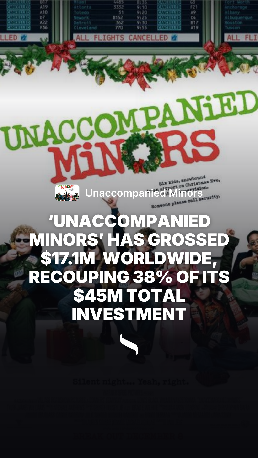 Unaccompanied Minors share card