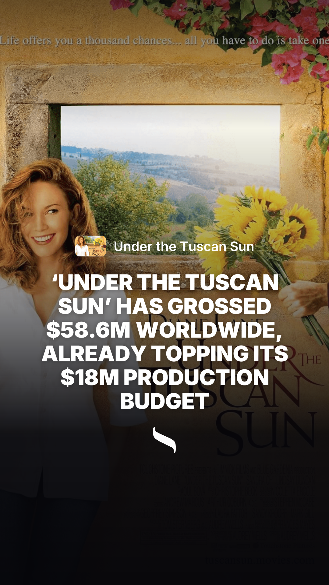 Under the Tuscan Sun (2003) share card