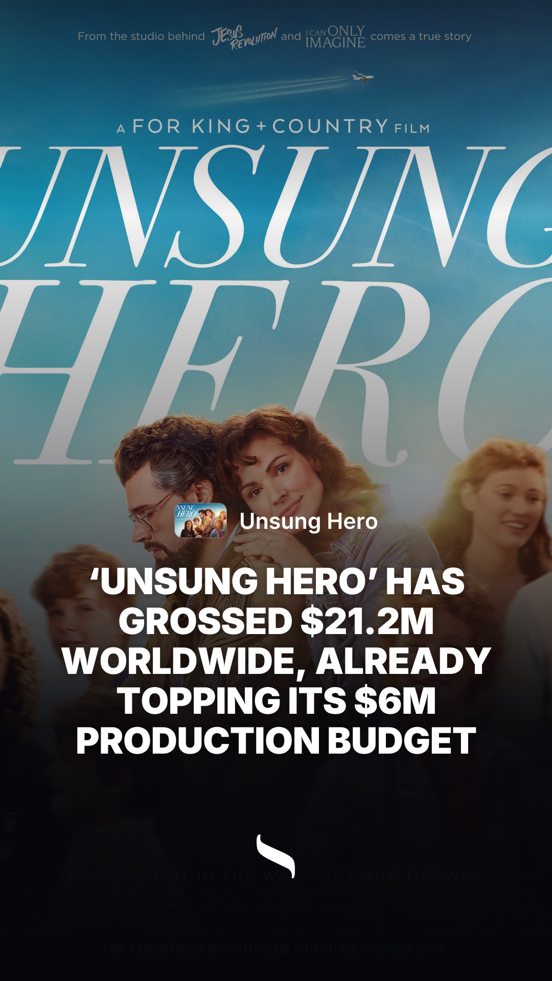 Unsung Hero share card