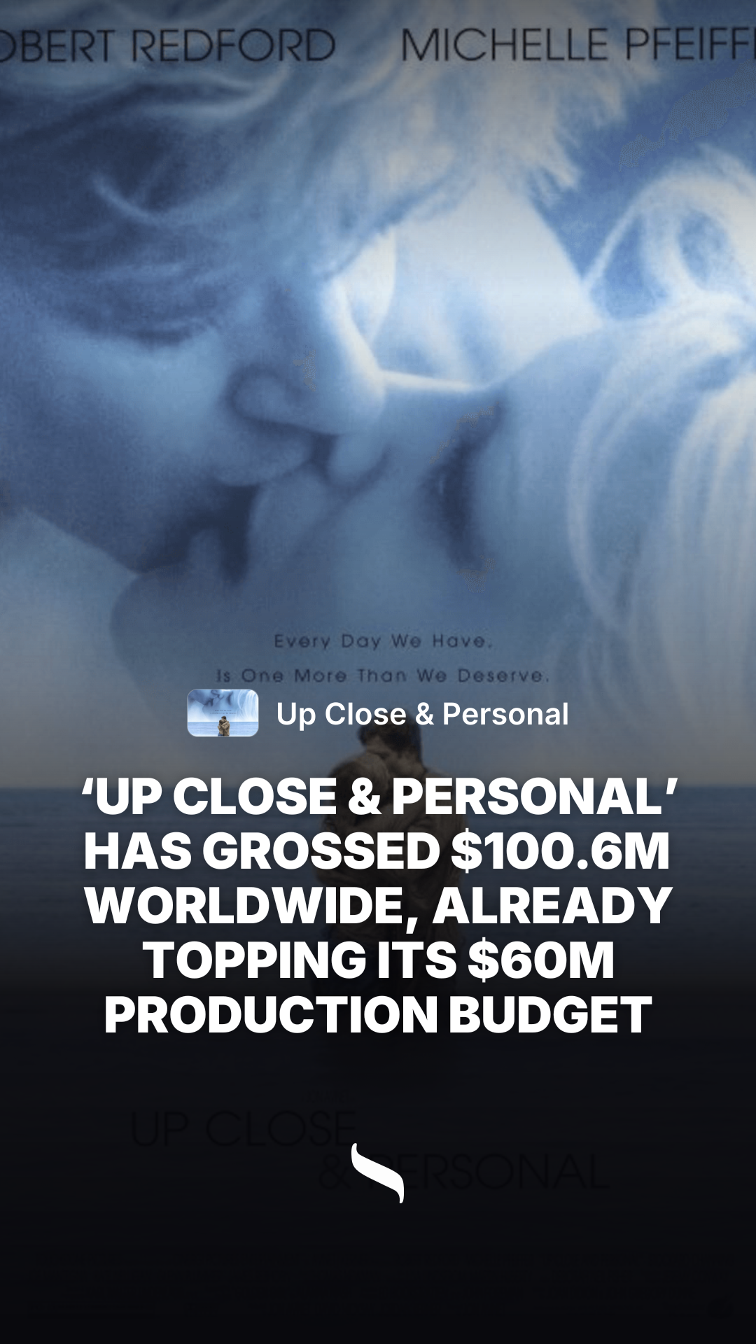 Up Close & Personal share card