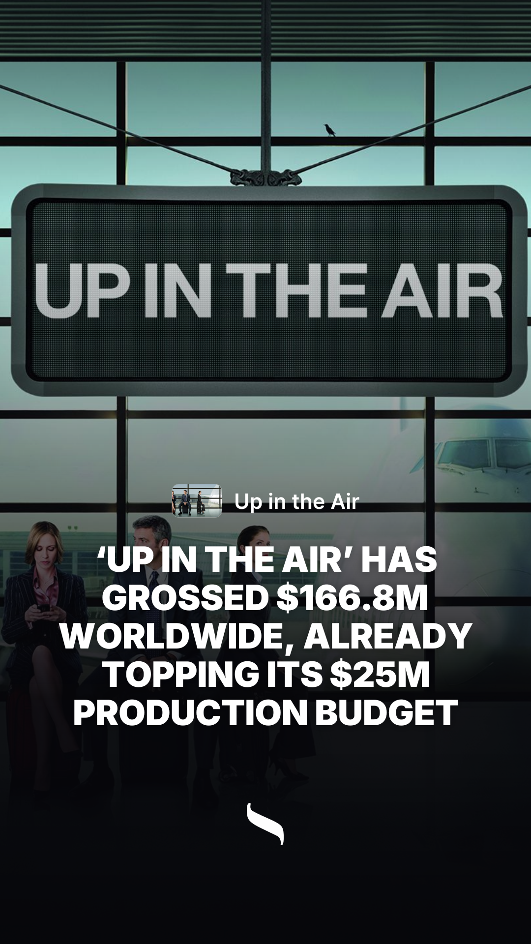 Up in the Air share card