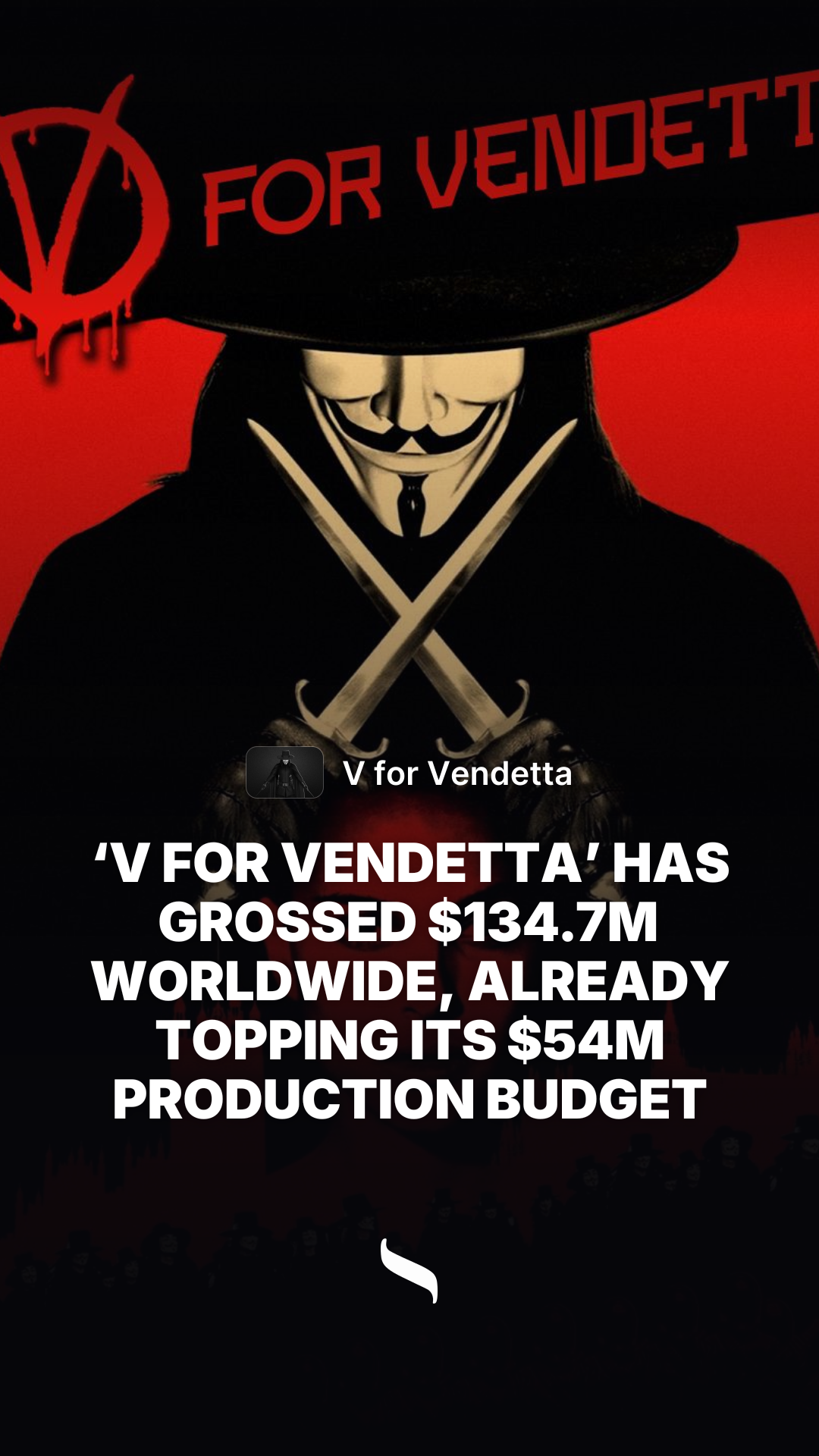 V for Vendetta share card
