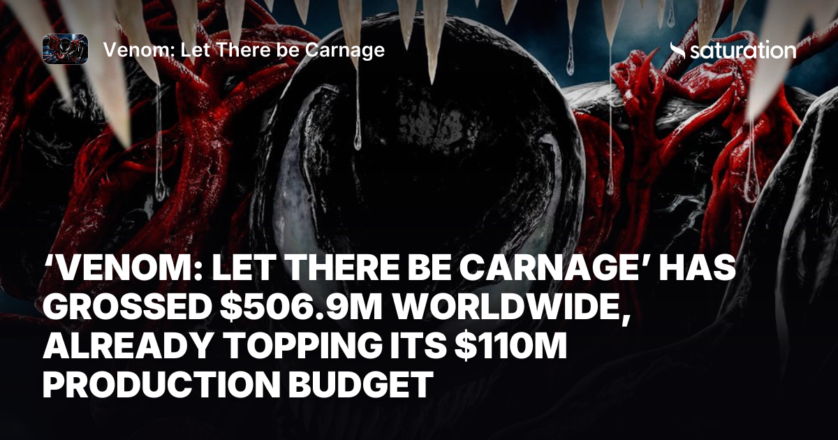 Venom: Let There be Carnage share card