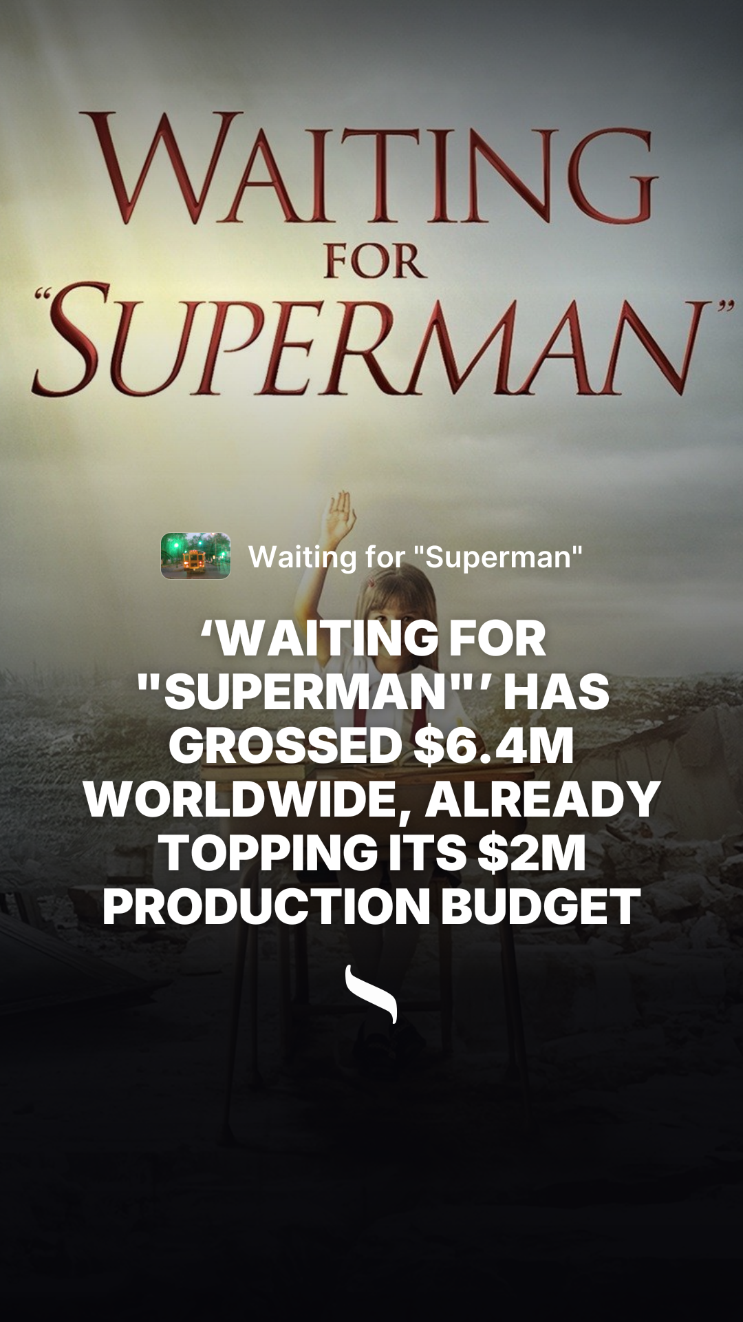 Waiting for "Superman" share card