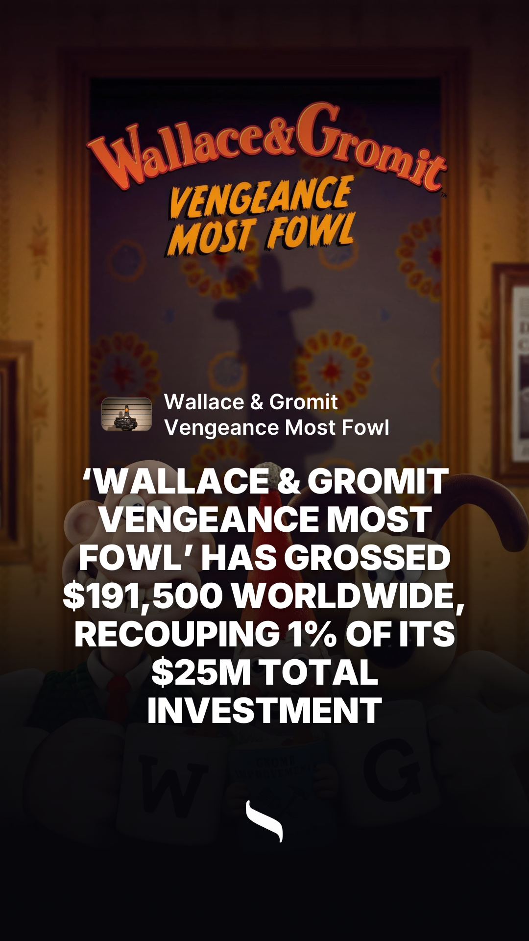 Wallace & Gromit Vengeance Most Fowl share card