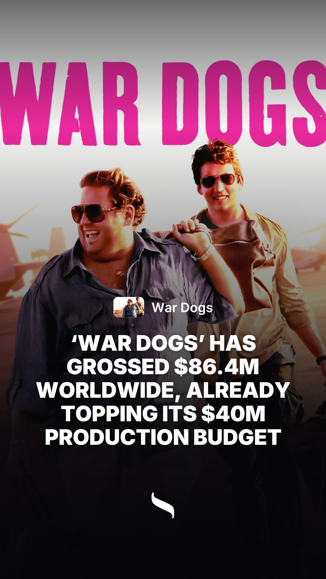 War Dogs share card