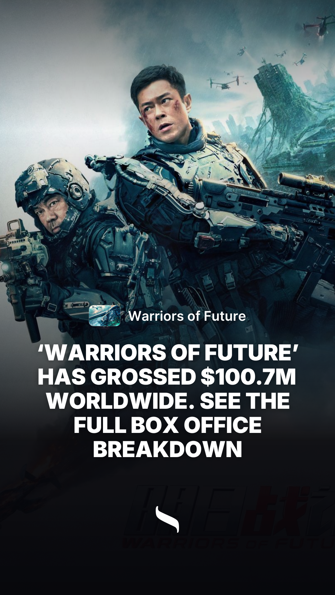 Warriors of Future share card