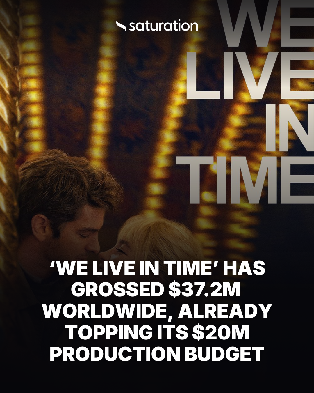 We Live in Time share card