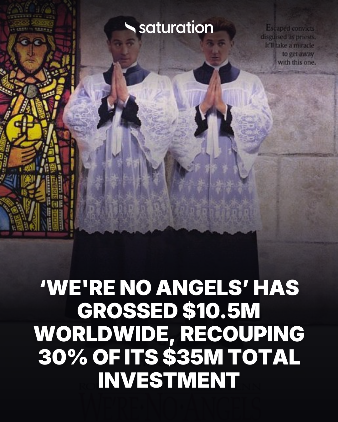 We're No Angels (1989) share card