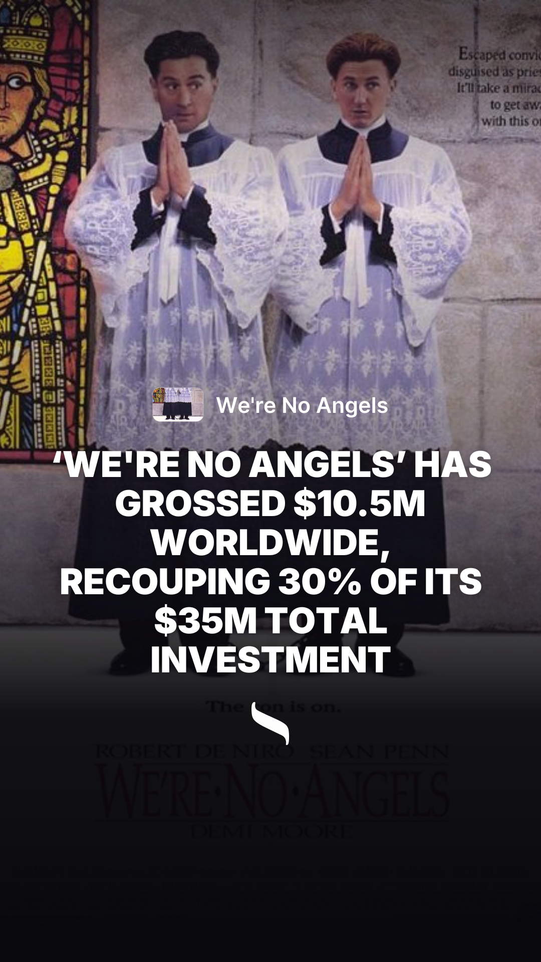 We're No Angels (1989) share card