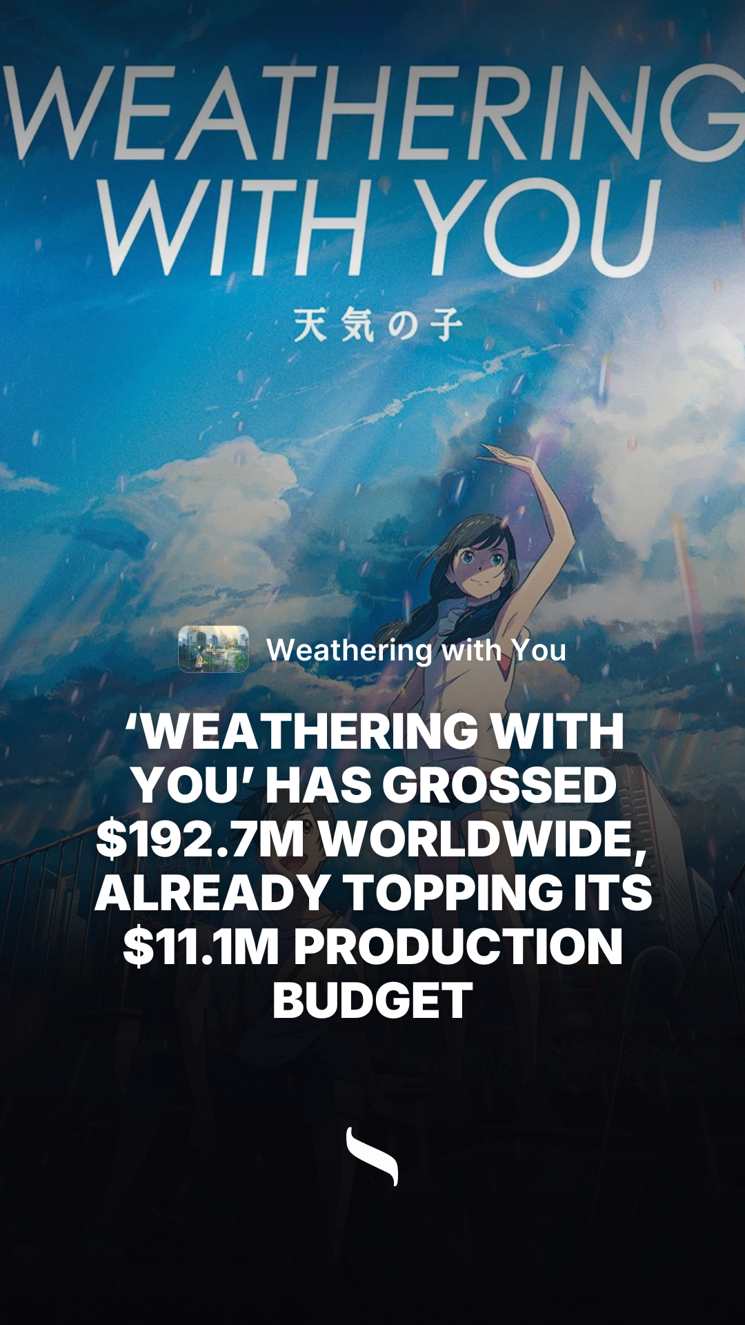 Weathering with You share card