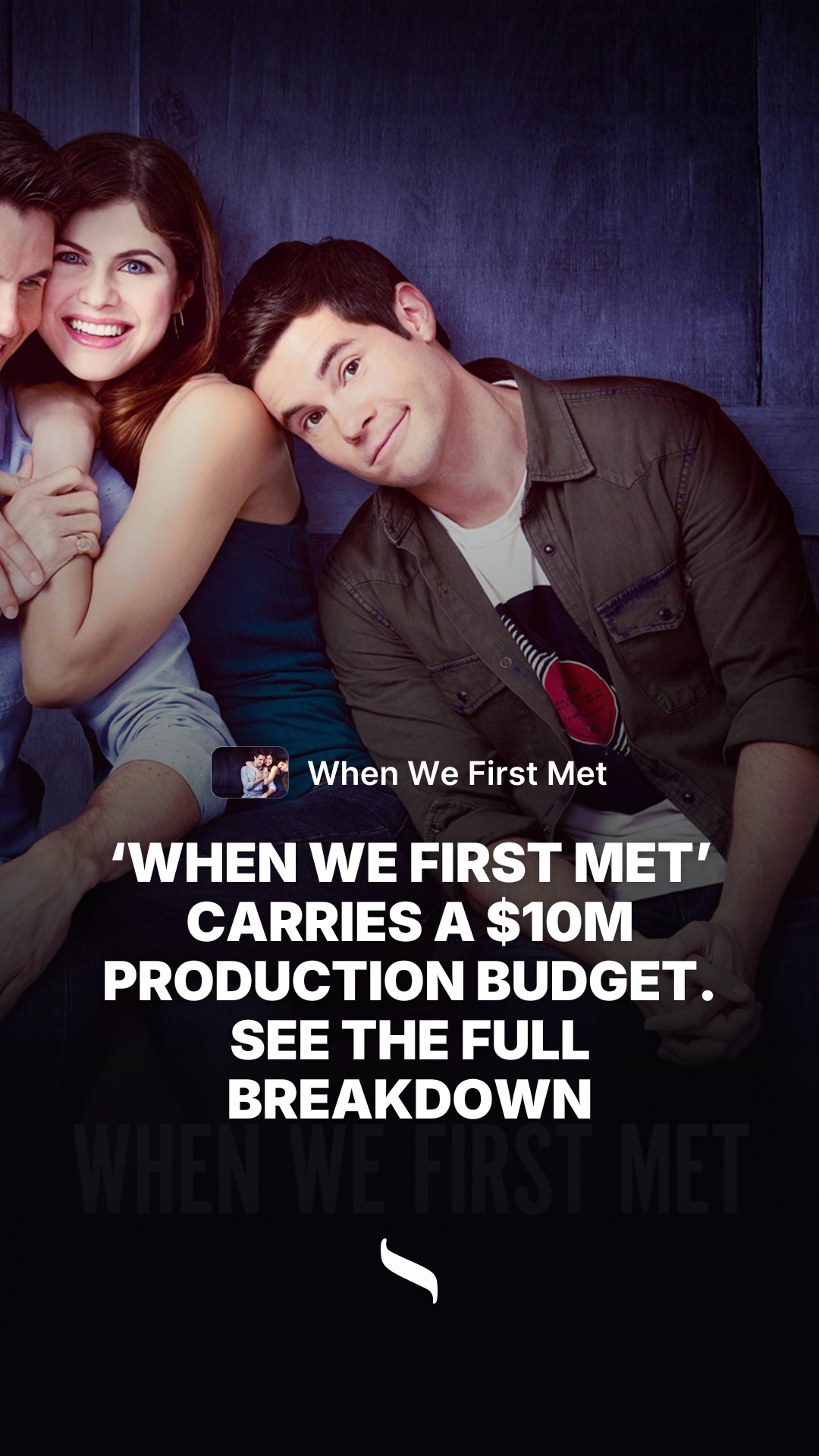 When We First Met share card