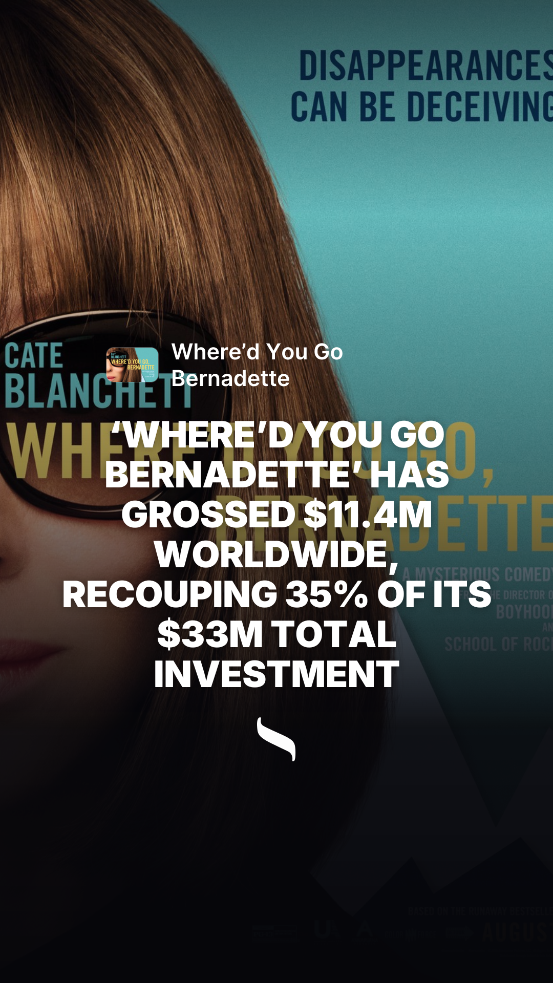 Where’d You Go Bernadette (2019) share card