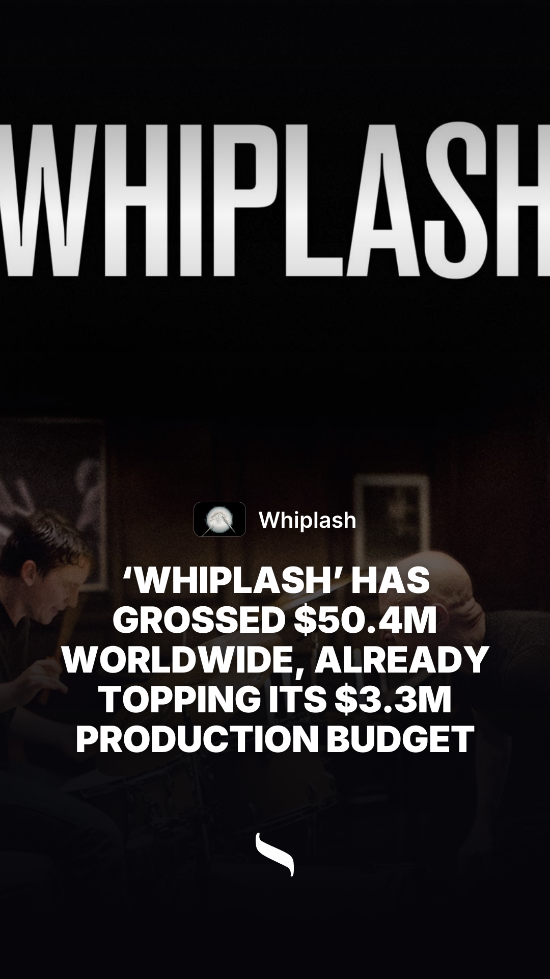 Whiplash share card