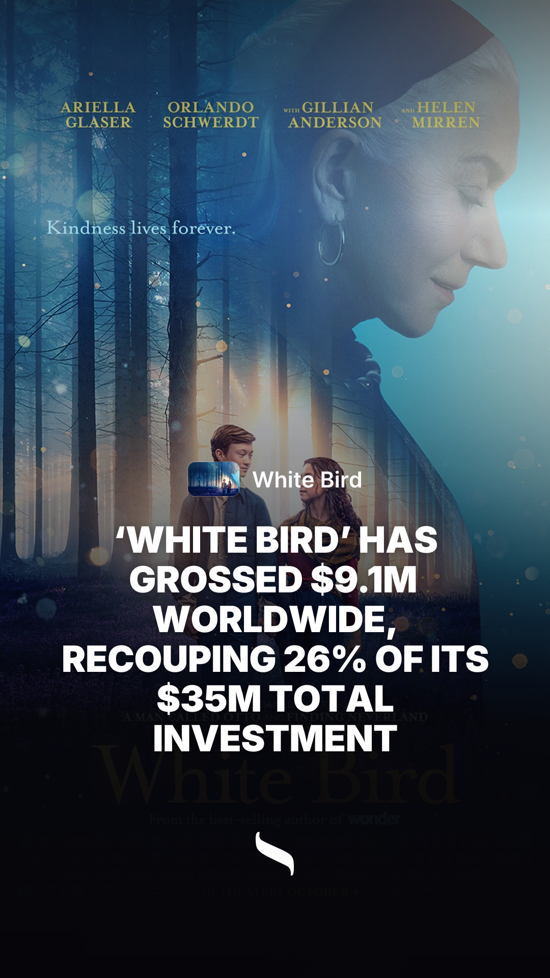 White Bird share card