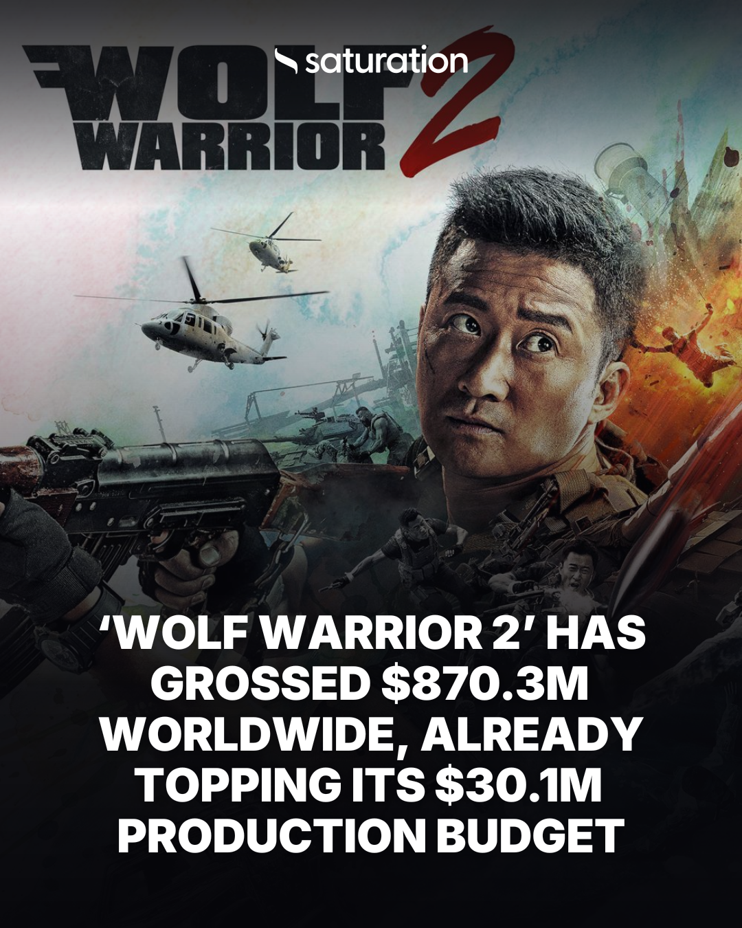 Wolf Warrior 2 share card