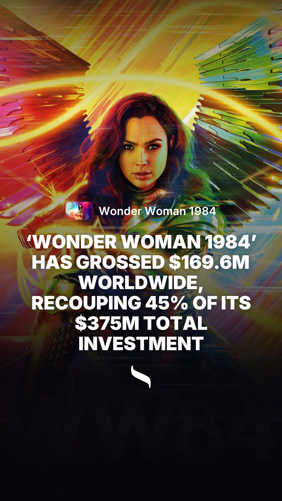 Wonder Woman 1984 share card