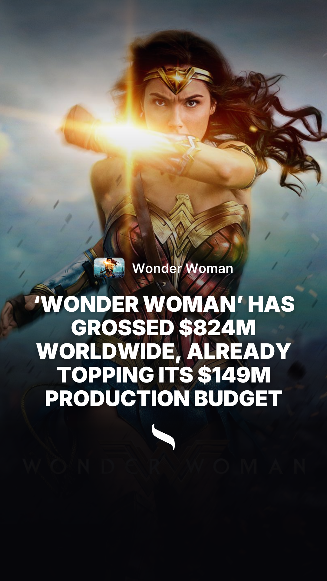 Wonder Woman share card
