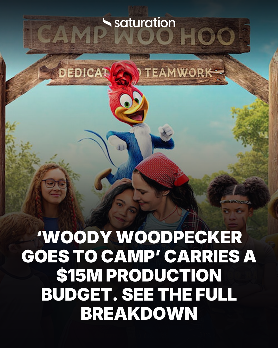 Woody Woodpecker Goes to Camp share card