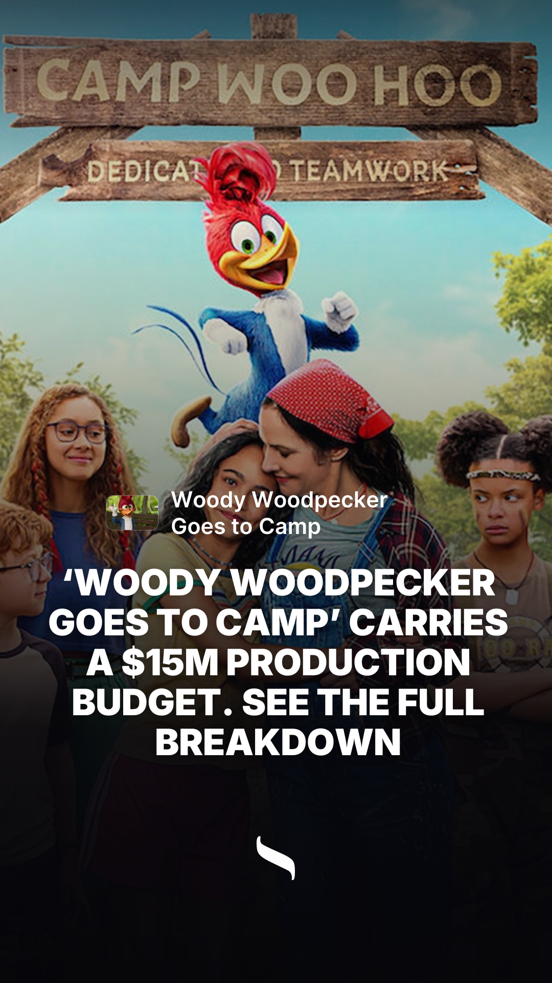 Woody Woodpecker Goes to Camp share card