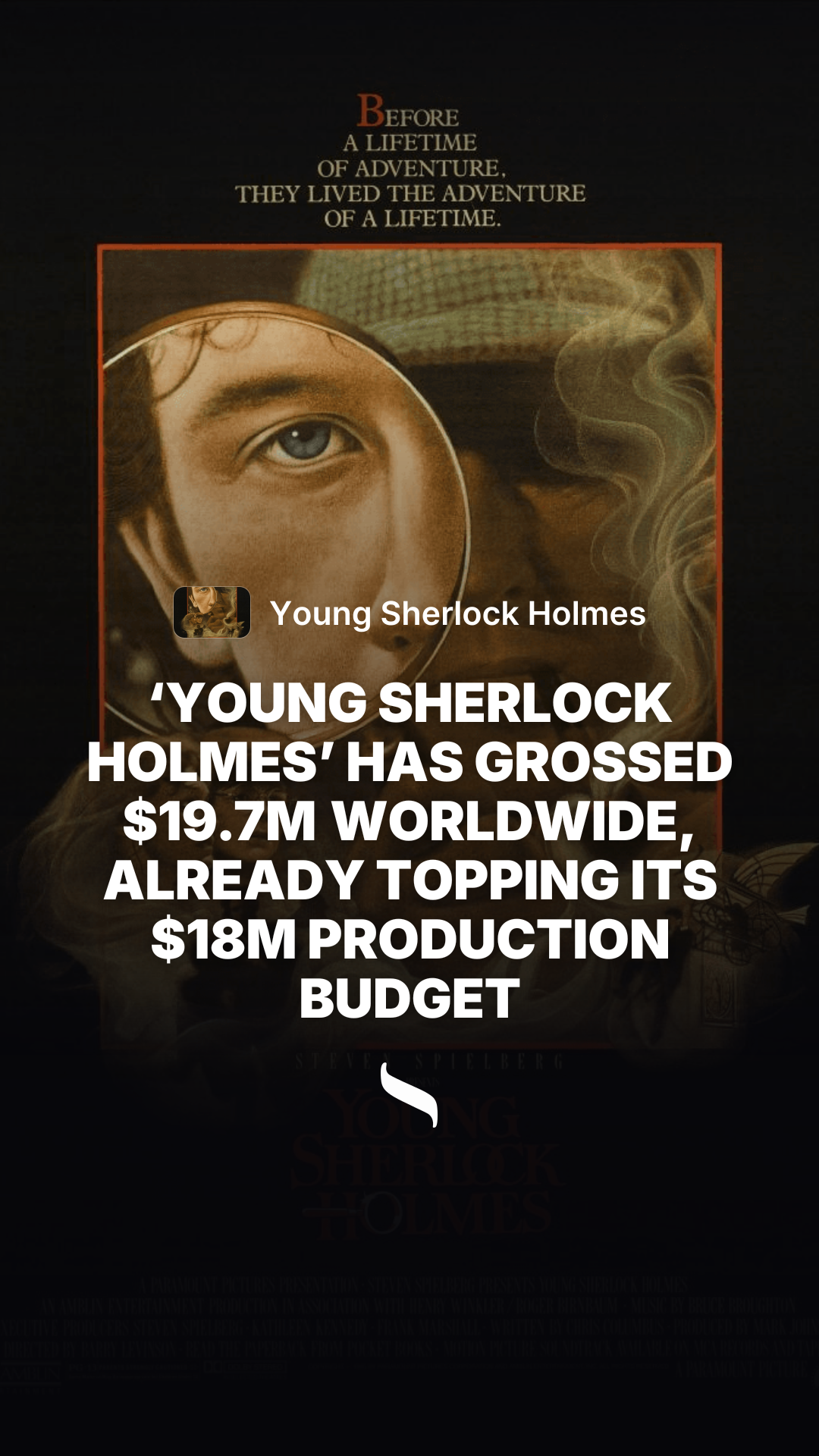 Young Sherlock Holmes share card