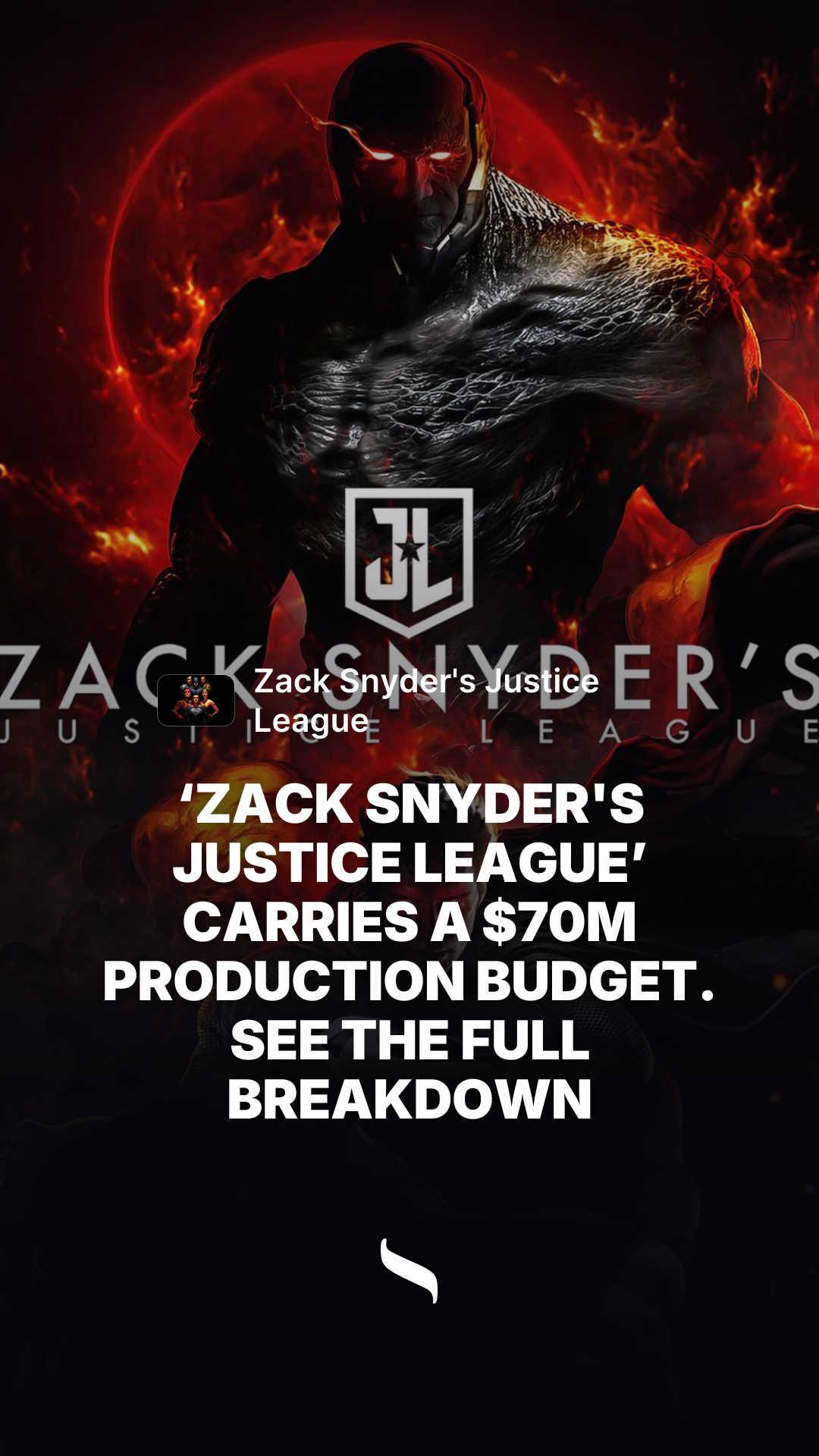 Zack Snyder's Justice League share card