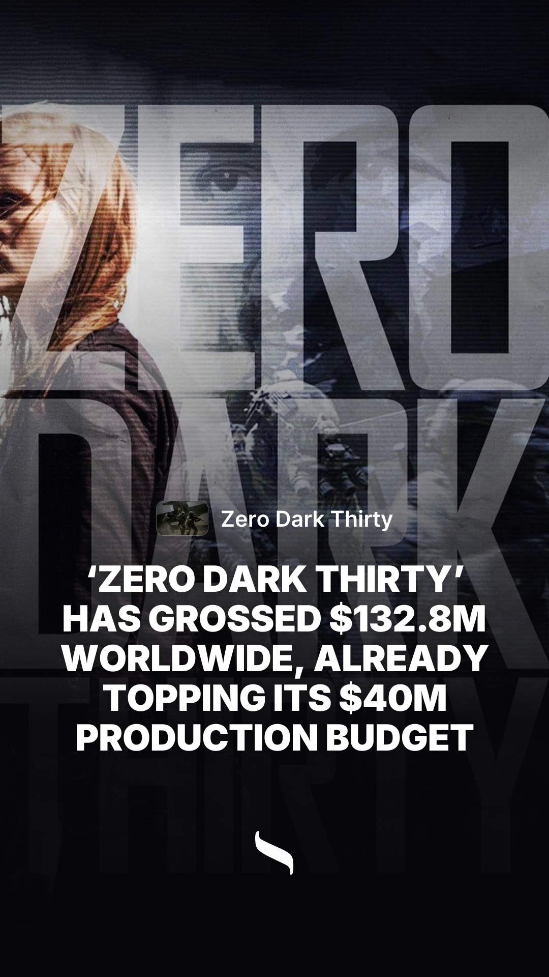 Zero Dark Thirty share card