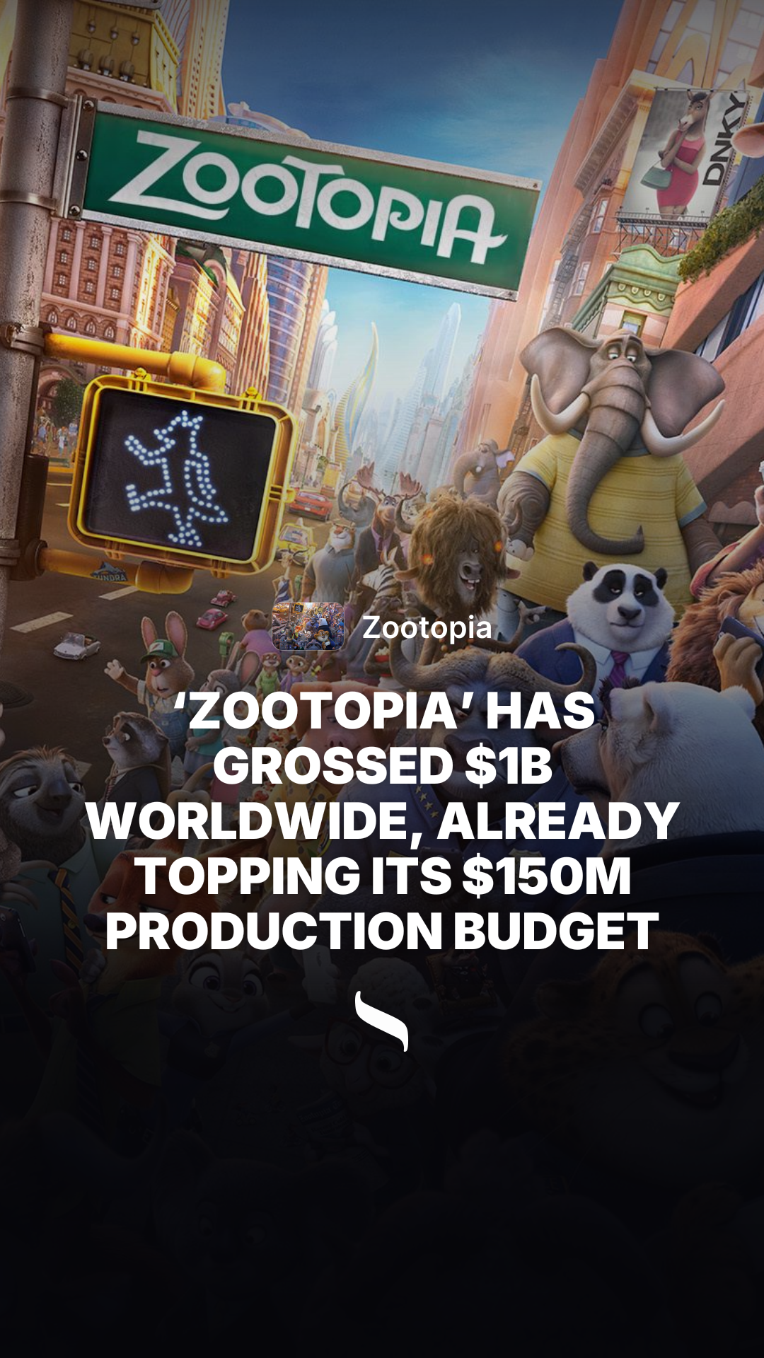 Zootopia share card