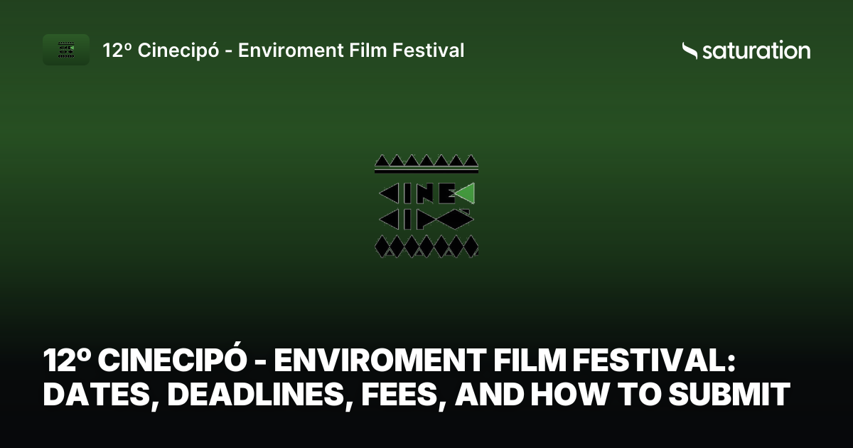 12º Cinecipó - Enviroment Film Festival share card