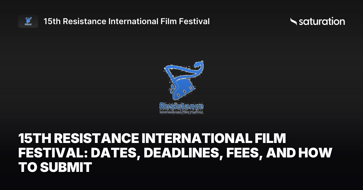 15th Resistance International Film Festival share card