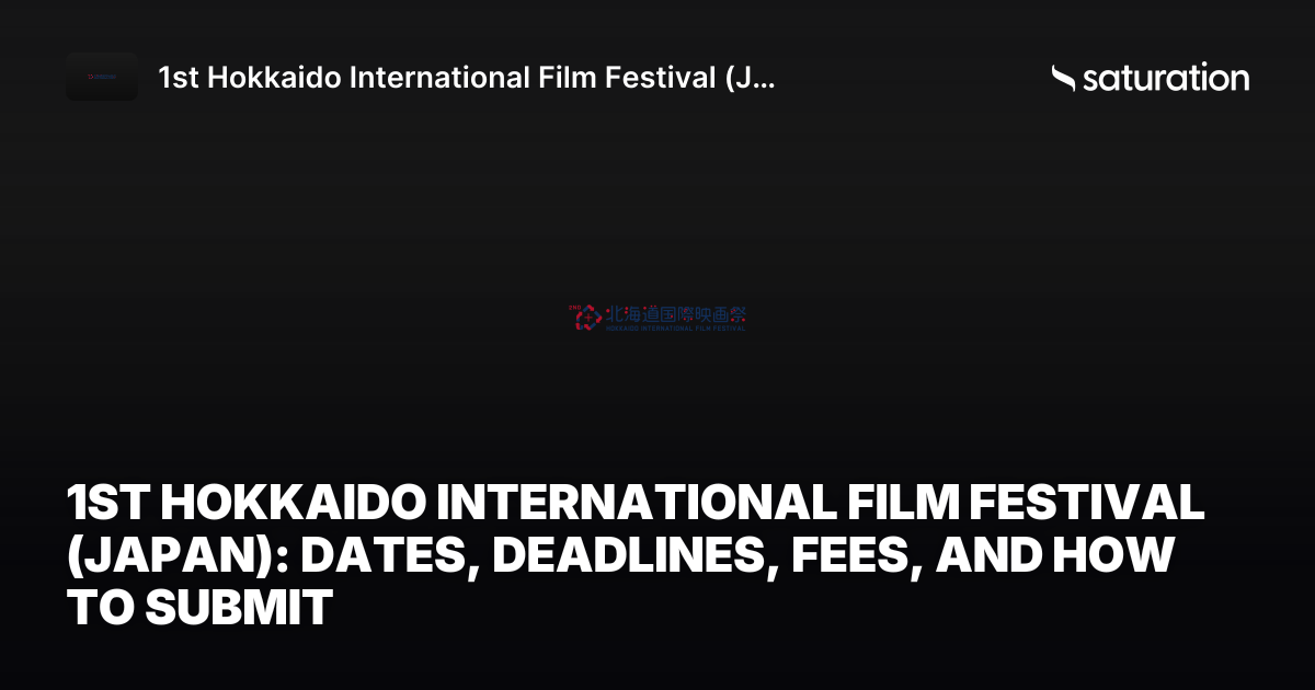 1st Hokkaido International Film Festival (Japan) share card