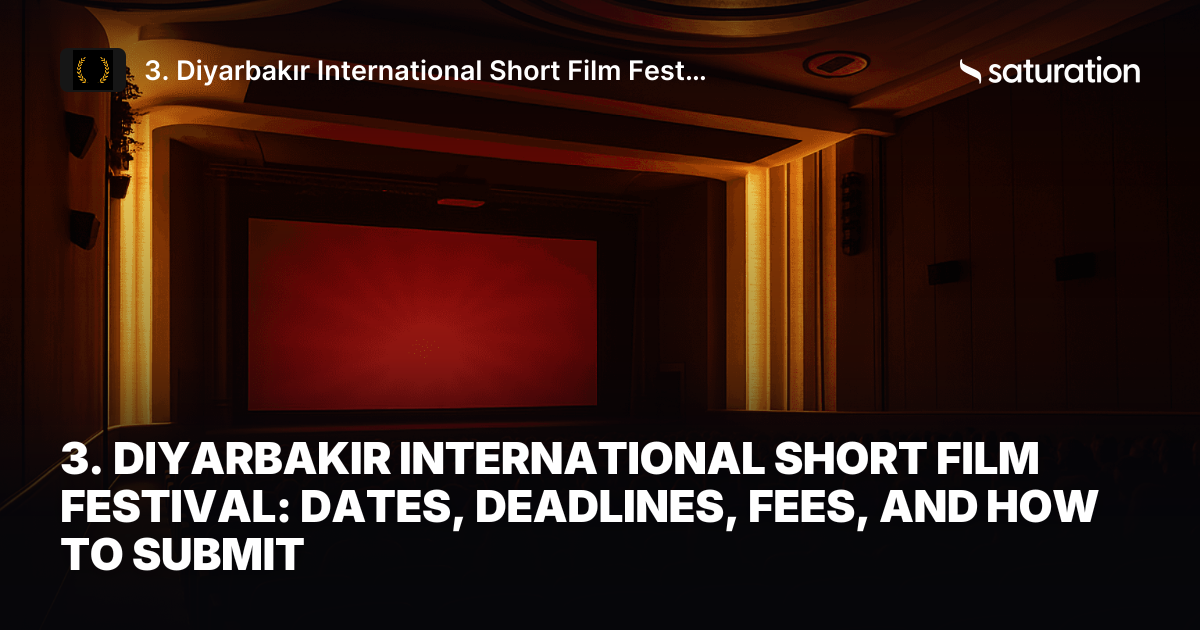 3. Diyarbakır International Short Film Festival share card