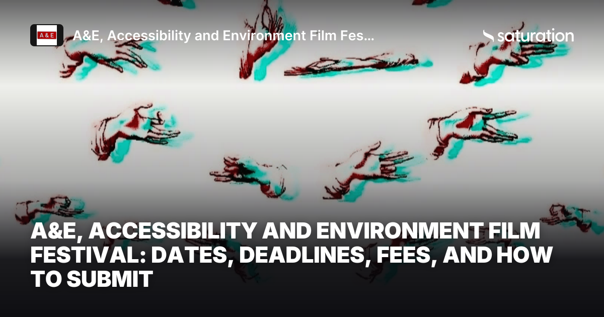 A&E, Accessibility and Environment Film Festival share card