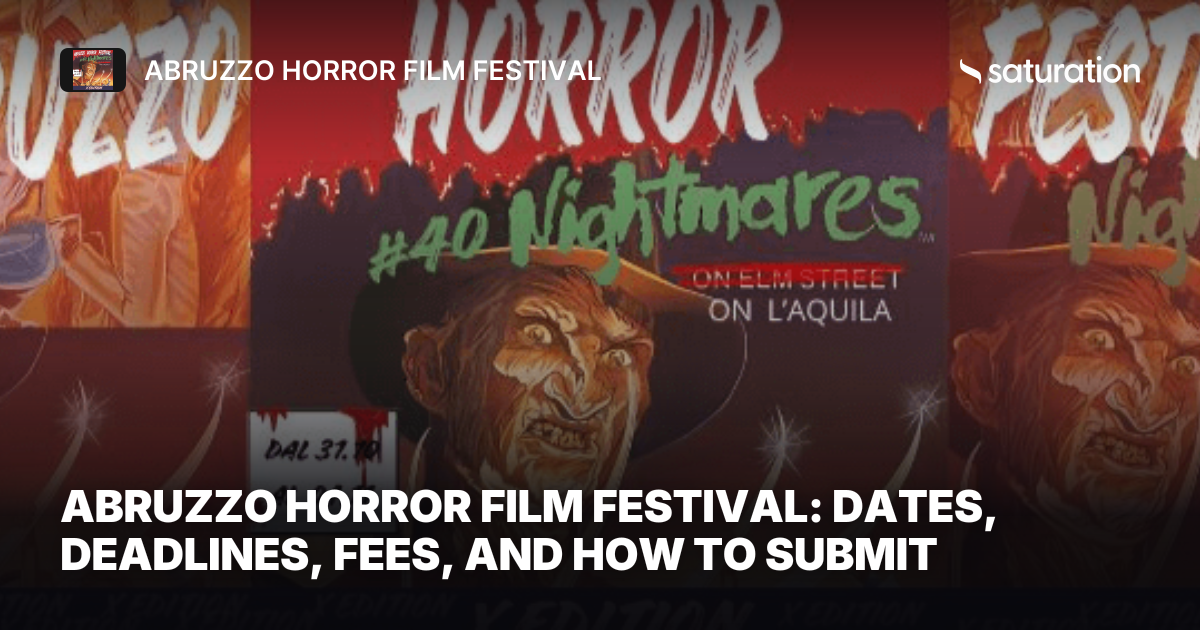 ABRUZZO HORROR FILM FESTIVAL share card